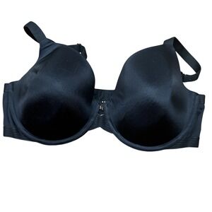 Savage x fenty Bra Satin Micro Balconette Black Caviar‎ 40DD